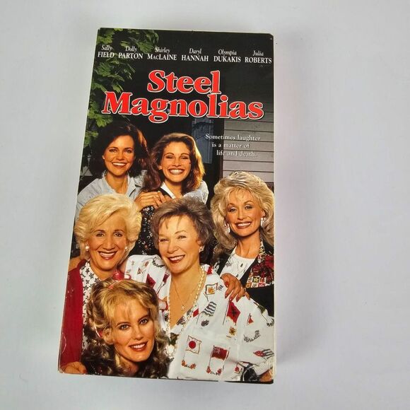 Steel Magnolias VHS Movie Julia Roberts Olympia Dukakis Dolly‎ Parton - Picture 5 of 5